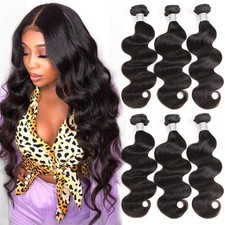 Wingirl Brazilian Human Hair Bundles 20 22 24Inch 12A Body Wave