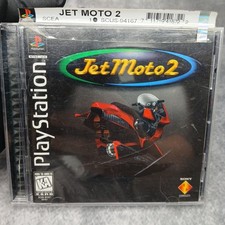 Jet Moto 2 Black Label PS1 Sony PlayStation 1 CIB - Complete, Tested, Guaranteed
