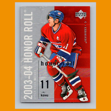 Saku Koivu #45 2003-04 Upper Deck Honor Roll Montreal Canadiens Hockey Card NHL