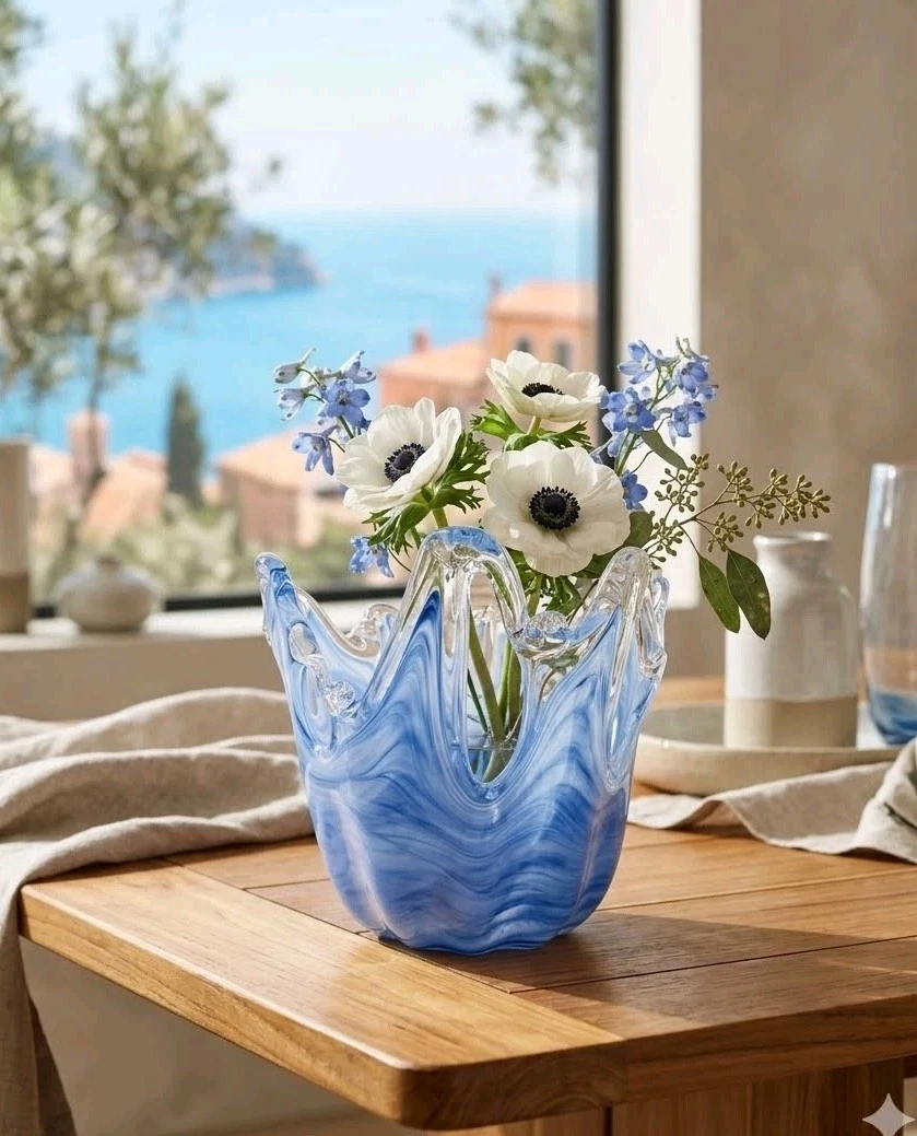 murano blown glass vase products for sale | eBay