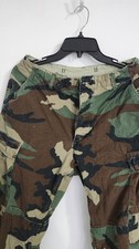 Vintage Military Cargo Pants Woodland Camo Mens Size Small SHORT SEE Label