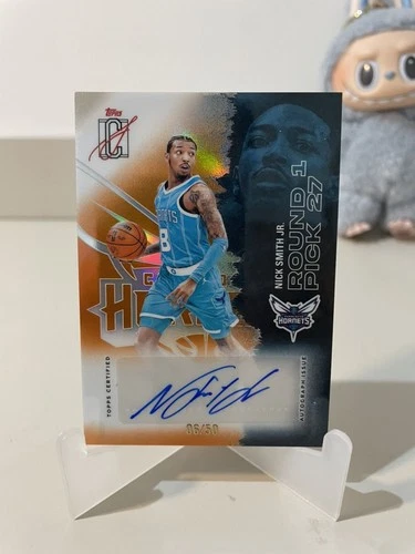 2025 Topps Signature Nick Smith Jr. Orange (RAW)