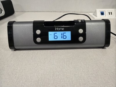 iHome iP16 Alarm Clock Dock for iPod Classic 80GB/120GB   Tested Working w/ Cord