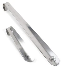 Island Genius Metal Shoe Horn Set of 2 16.5-Inch & 7.5-Inch, Stainless Steel ...