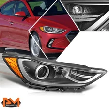 For 17-18 Elantra Sedan Factory Style RH Passenger Side Projector Headlight Lamp