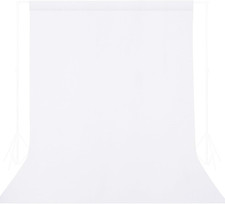 8FTX10FT White Backdrop Background for Photography Photo Booth Backdrop for Phot
