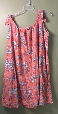 Coral Color Floral Anthony Richard s Mumu Size 2x