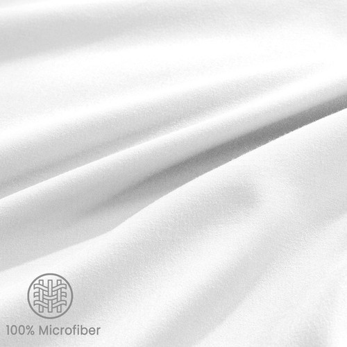 Confezione 4 Federe Microfibra Ultra Morbide Copricuscino King Queen Biancheria da Letto - Foto 60 di 169