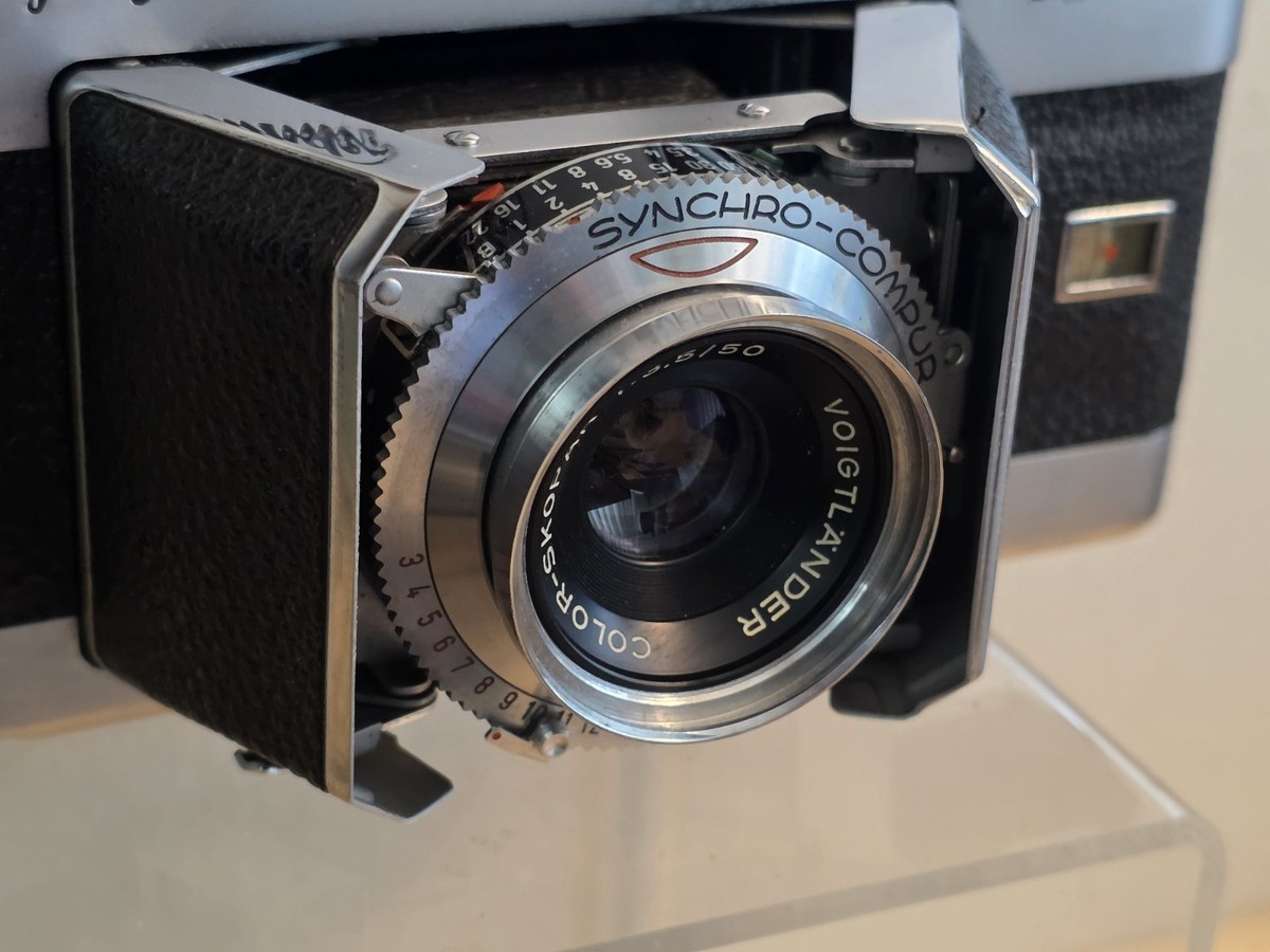 50s Voigtlander Vitessa L 35mm Camera Color Skopar 1:3.5/50 50s Voigtlander Vitessa L 35mm Camera Color Skopar 1:3.5/50