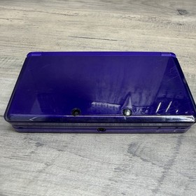 Nintendo 3DS Purple Console Bundle w/ Mario Party DS + Stylus | Tested 🎮💜