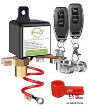 Remote Battery Disconnect Switch 12v, 250A, Upgrade Prevent 250A Standard