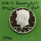 2020 S Kennedy Half Dollar Gem DCam Proof 99.9% Silver See Pictures