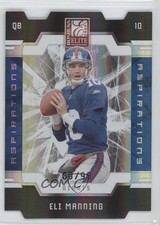 2009 Donruss Elite Aspirations Die-Cut 60/90 Eli Manning #63 0f8