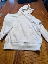WHITE HOODIE WOMENS XS/S A12
