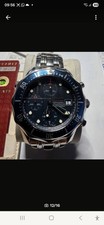 OMEGA Diver 300M Chronograph blaues Zifferbla...