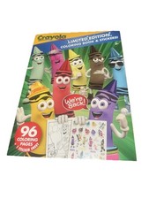 Crayola - Limited Edition Coloring Book Stickers 2025; See Store For Crayons