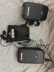 Rode RODELink Digital Wireless System TX/RX w Lavalier Mic As-Is