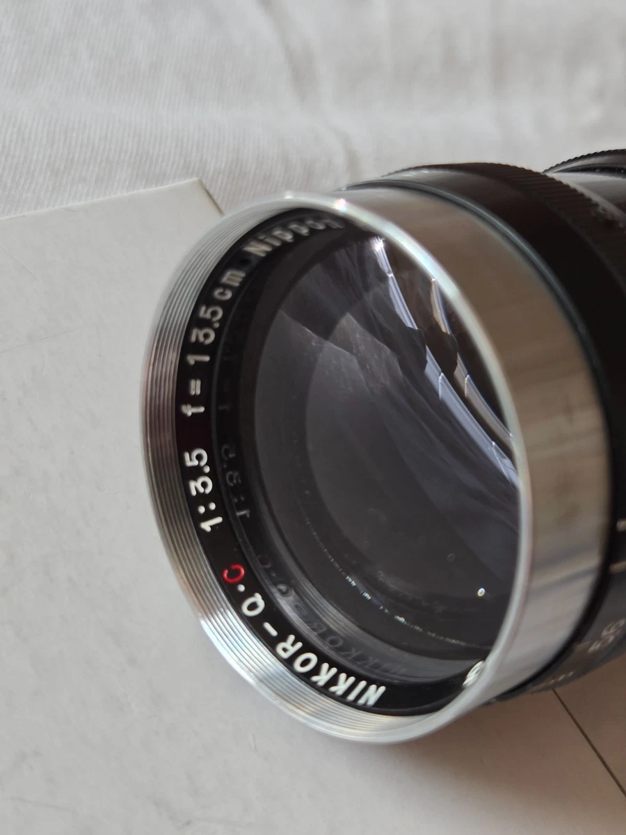 Nikkor f/3.5 Camera Lenses 135mm Focal for sale | eBay