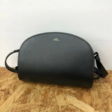 A.P.C. Shoulder bag Half Moon Black [jgg] [Used]