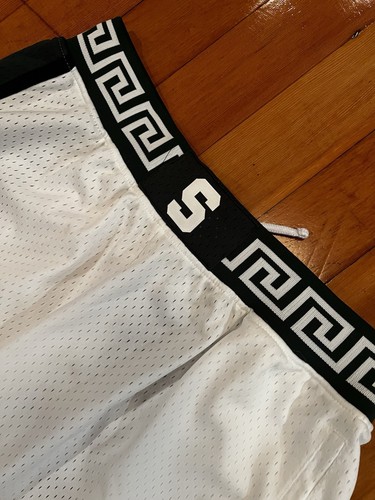Michigan State Spartans Authentic Basketball Shorts Mitchell & Ness XL Game 1999 - Picture 4 of 10