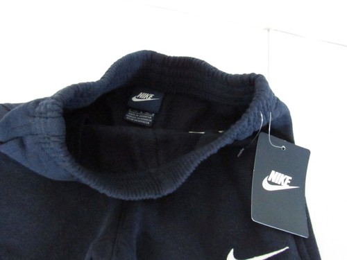 NIKE Navy Warm Fleece Backing Athletic Sweatpants Boys size 4 NEW - Picture 5 of 12