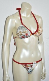 Aubade Women Bikini Set Removable Pads Model N710/N720 RRP: 132€