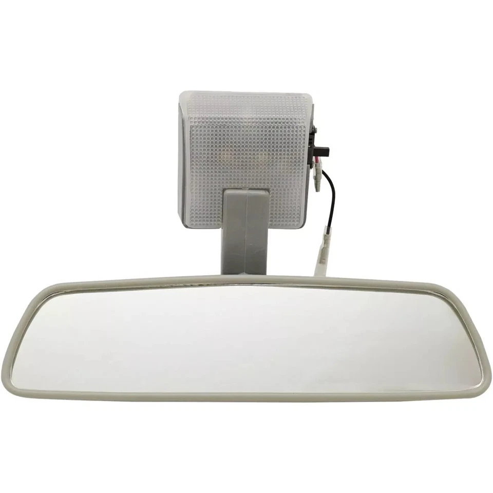 Inside Rear View Mirror with Light For 1984-1988 Toyota Pickup Truck - Image 2 of 4