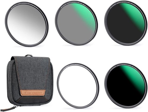 K&F Concept Magnetic Lens Filter Kit GND8+ND8+ND64+ND1000+Magnetic Adapter Ring - Picture 106 of 121
