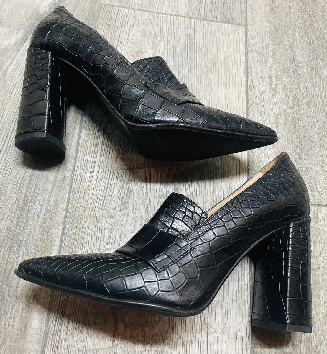 90s heeled deals loafers