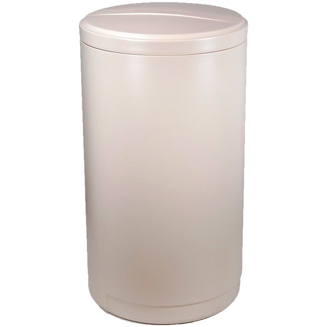 Complete round brine tank for water softener 18" x 33" with safety