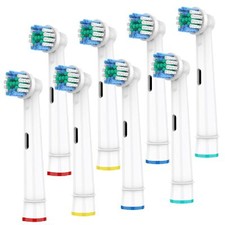 8 Pcs Replacement Brush Heads Refill for Oral B Pro 1000 3000 500 7000 8000 Etc
