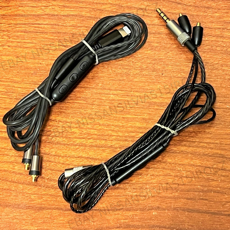 Conector MMCX desmontable modificado OEM Bose Mie2i auriculares con cable Foto 2 de 4