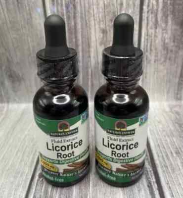 Nature's Answer, Süßholzwurzel, Fluidextrakt, alkoholfrei, 2.000 mg - 2 Packungen