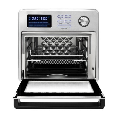 Kalorik AFO 46045 SS 26qt Air Fryer Oven: INCLUDES MULTIPLE TRAYS