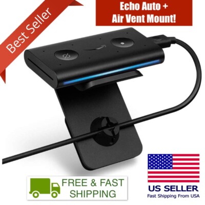Amazon Echo Auto & Echo Auto Air Vent Mount | Brand New | Sealed | Alexa for Car