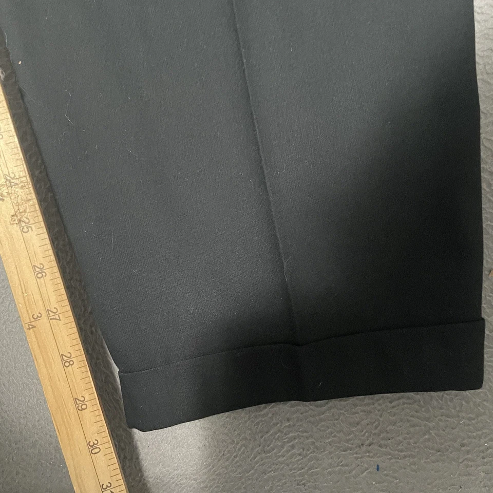 Vintage BACHRACH Mens Andrew Black Cargo Pants Size 36x30 - Image 4 of 4