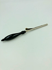 Vintage Curling Iron Wood Handle Small Barrel