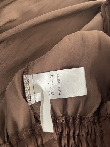 MORRISON NWT Original RRP $399 Size 0-1 Franca Jacket Chocolate FREE POST! - Picture 3 of 4