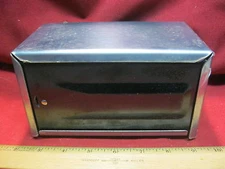 Chrome Mini-Mornap Horizontal Table Top Napkin Dispenser 6 1/2" x 3 1/2"