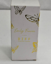 DIFF Emily Fauver Cheetah Print Large Eye Sunglasses Grey Lens 57-21-145