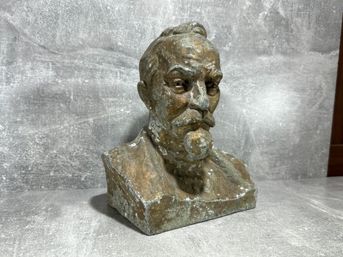 Antique Bust Dzerzhinsky F.E. soviet table bust Iron Felix, ORIGINAL! USSR rare - Picture 3 of 11