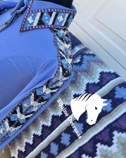 Western Showmanship Horsemanship Pleasure Show Shirt and Matching Show pad 34x40