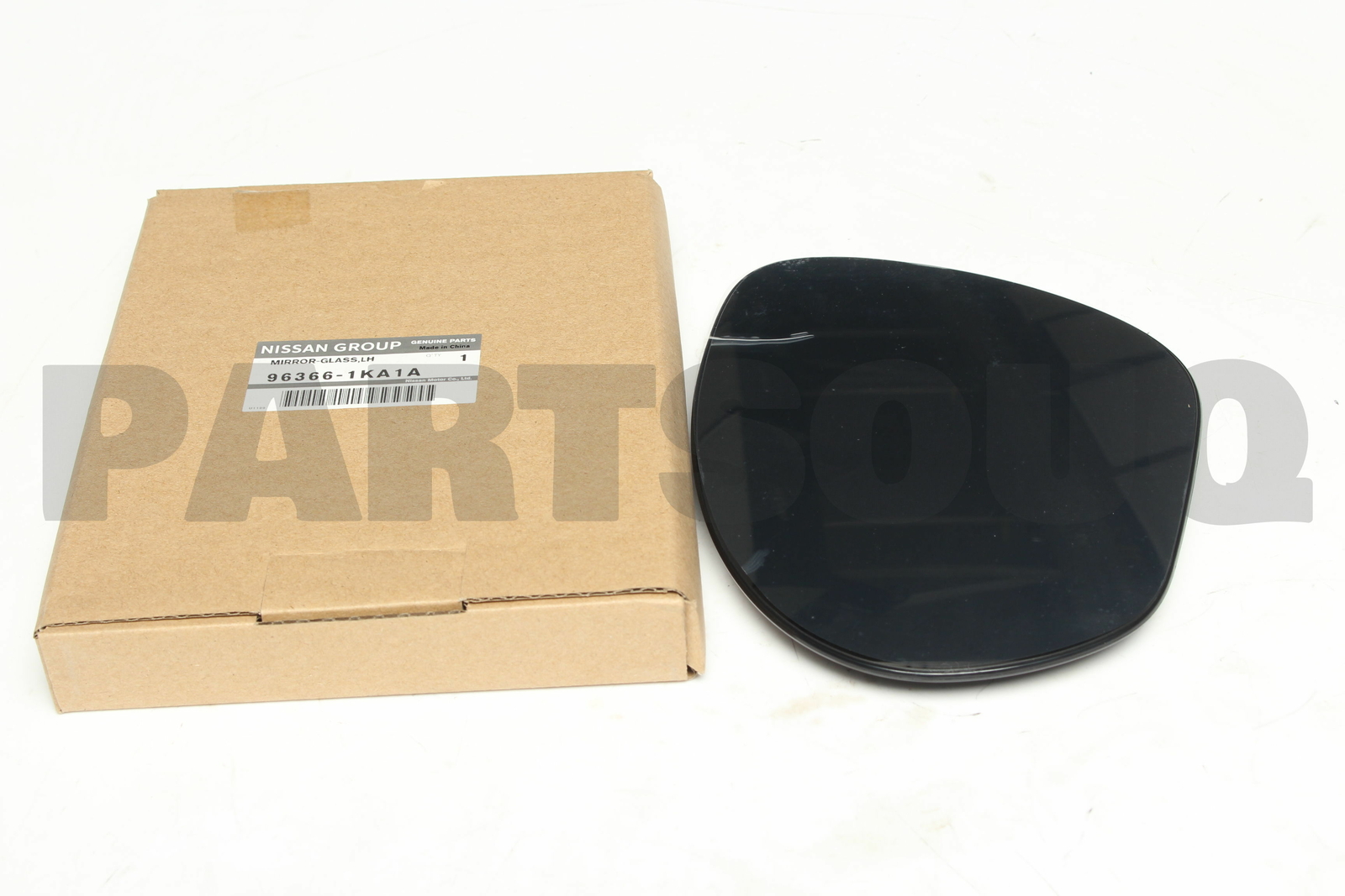 963661KA1A Genuine Nissan GLASS-MIRROR,LH 96366-1KA1A | eBay