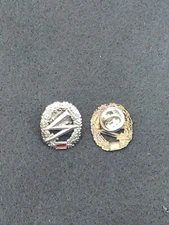 Vintage West German Military Beret Branch Insignia - Signal