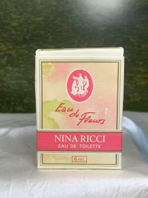Eau de Fleurs by Nina Ricci 6ml EDT Mini Vintage Splash (new with box)