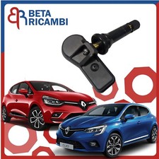 Sensore Pressione Pneumatici Per Renault Clio IV - V TPMS Ruota 433 MHz
