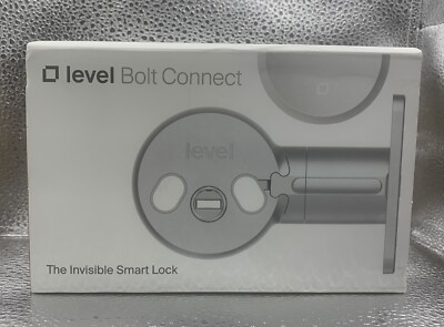 Level Bolt Connect WiFi Retrofit Deadbolt Invisible Smart Lock w/ VoiceAssistant