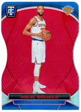 MIKAL BRIDGES 2024-25 Totally Certified #4 RED DIE-CUT PLATINUM MIRROR /125 SP!