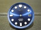 NEW BLUE SUNBURST DIAL & M.T. 300M DIVERS SKX007/ SKX031 / NH35-36 /4R36