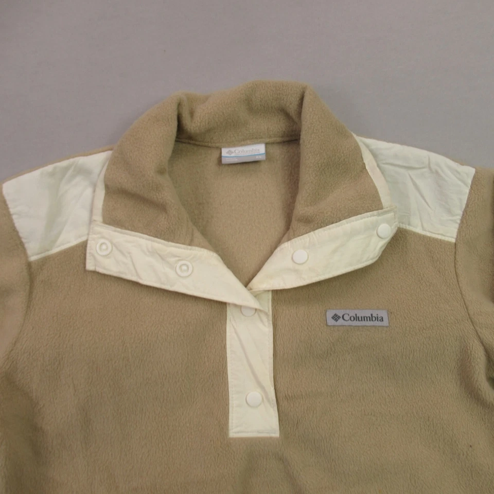 Pullover Columbia para mujer XS manga larga 1/4 a presión ligero al aire libre Foto 2 de 4